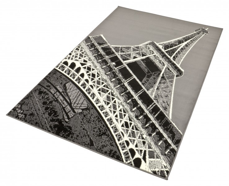 Design Teppich Eiffelturm 140×200 cm Teppiche Kurzflor Design Teppich Eiffelturm 140×200 cm Teppiche Kurzflor