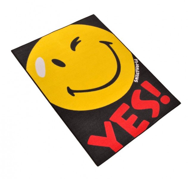 Kinder Teppich Smiley Yes 95×133 Cm Spiel Und Kinderteppiche Kinder Teppich Smiley Yes 95×133 Cm Spiel Und Kinderteppiche