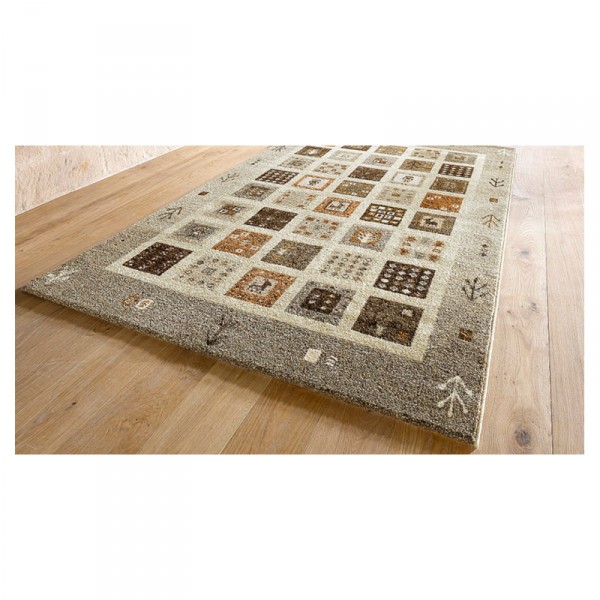 Designer Teppich Himalaya Teppich mit Kelim Musterung Designer Teppich Himalaya Teppich mit Kelim Musterung